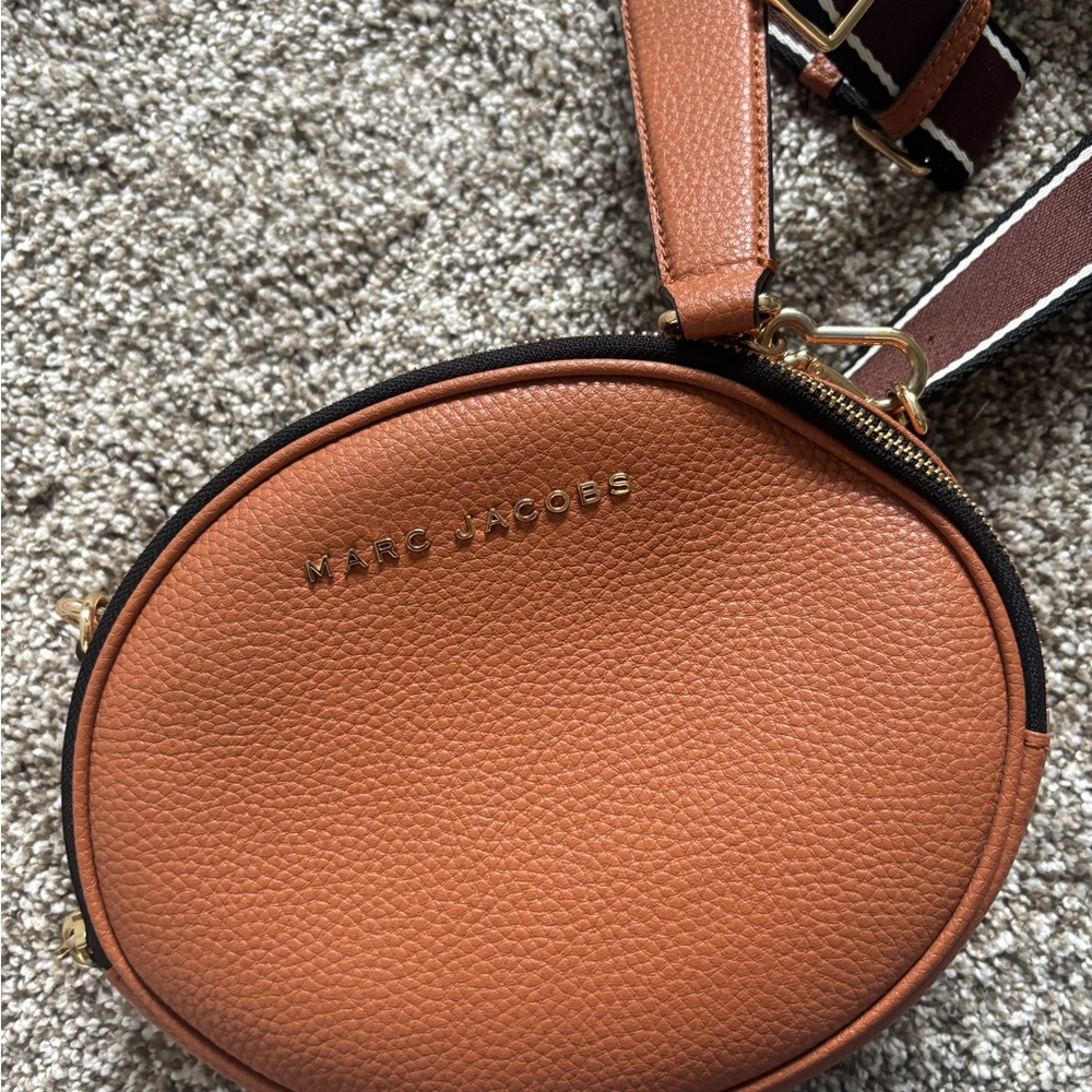 Marc Jacobs Tan Leather Crossbody Bag